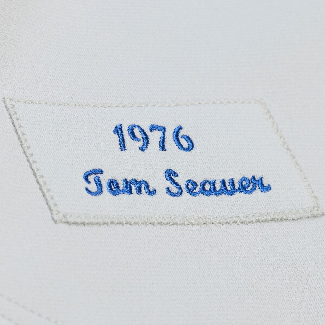 New York Mets Tom Seaver Mitchell & Ness 1976 Authentic Jersey - Gray MLB Team Jersey Baseball Fan Apparel