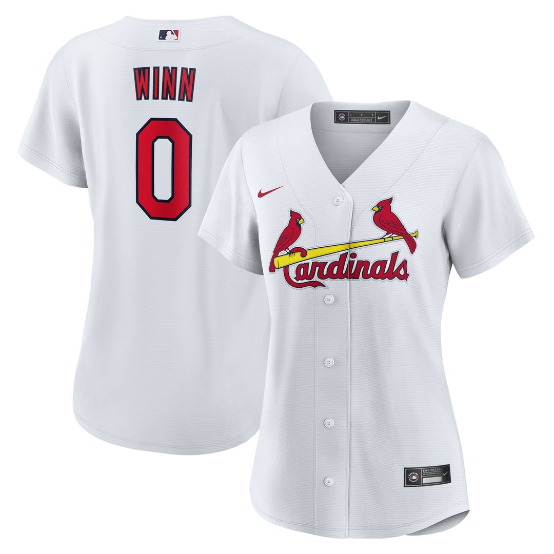 St. Louis Cardinals Masyn Winn Nike Women's Home Replica Jersey - White MLB Team Jersey Baseball Fan Apparel