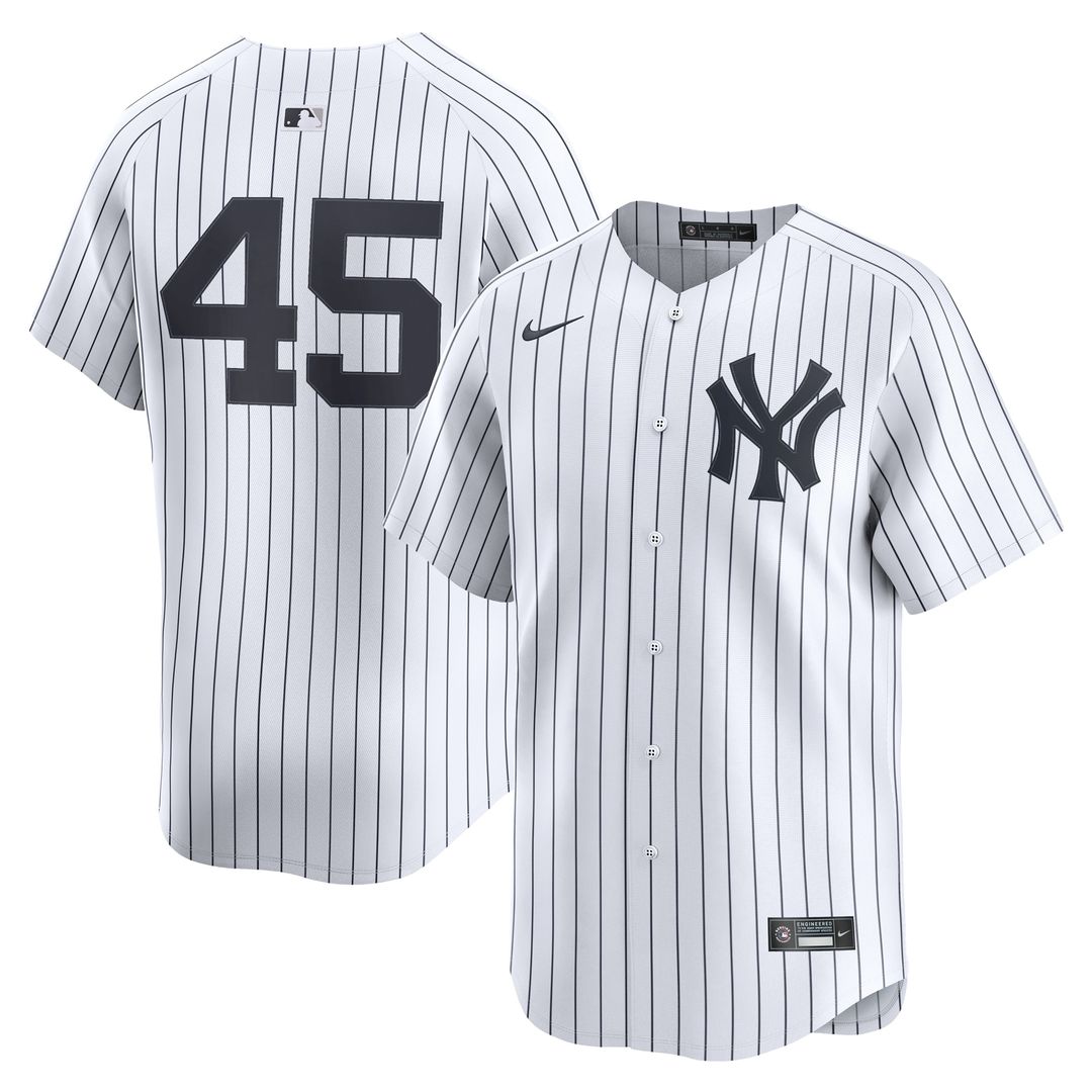 New York Yankees Gerrit Cole Nike Home Limited Player Jersey - White MLB Team Jersey Baseball Fan Apparel