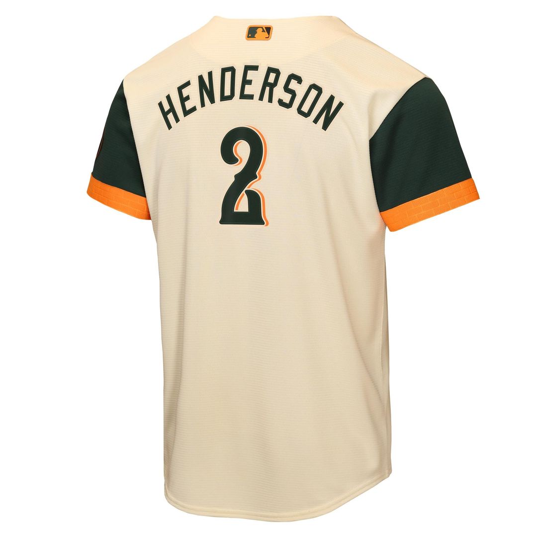 Baltimore Orioles Gunnar Henderson Nike Youth 2026 City Connect Stadium Jersey - Cream MLB Team Jersey Baseball Fan Apparel