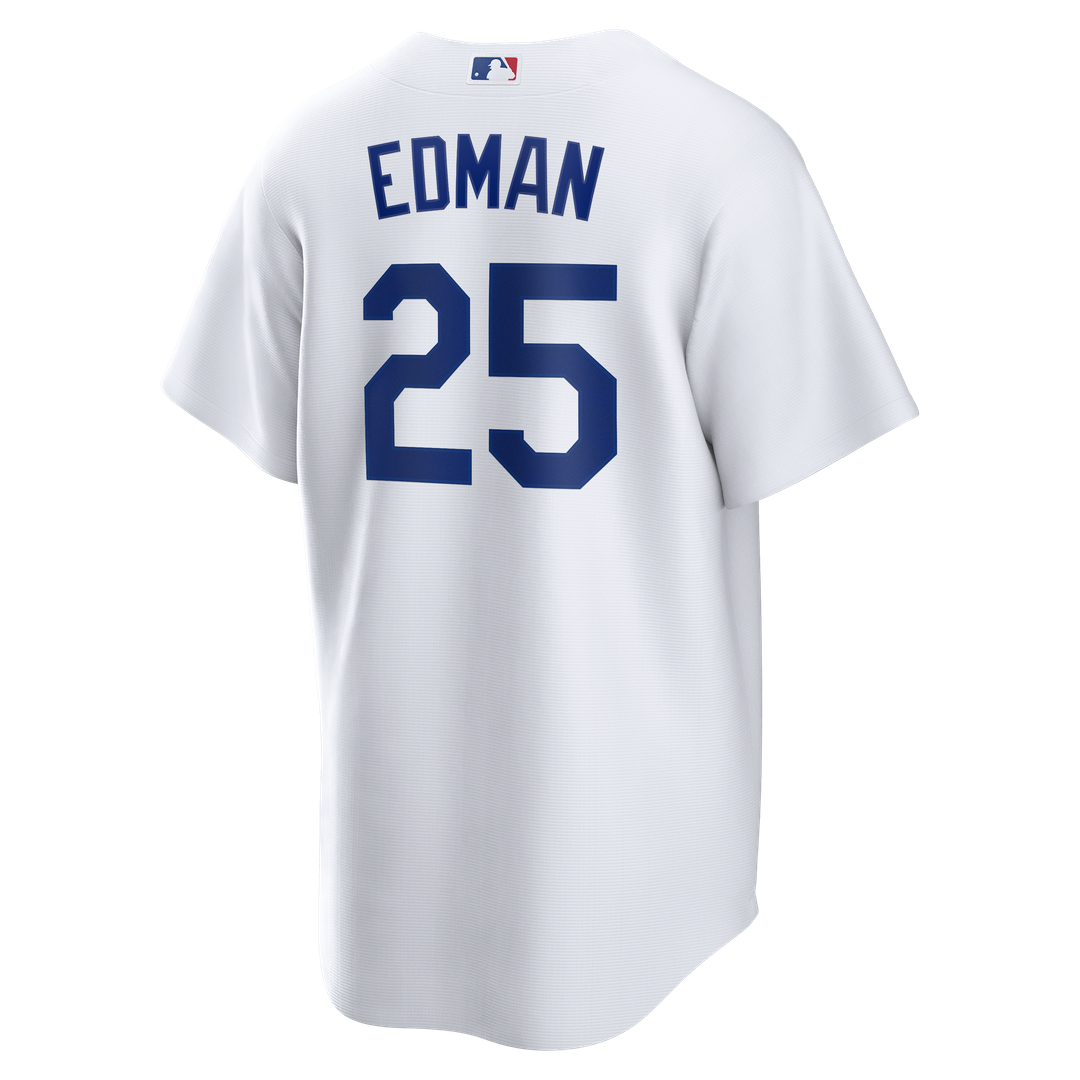 Los Angeles Dodgers Tommy Edman Nike Home Replica Jersey - White MLB Team Jersey Baseball Fan Apparel