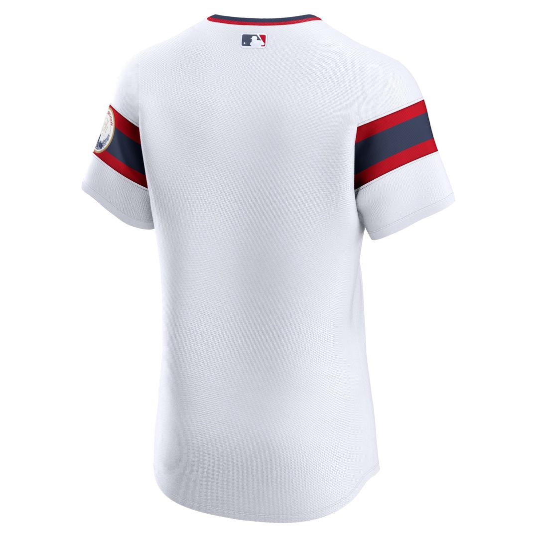 Chicago White Sox Nike Alternate Vapor Premier Elite Patch Jersey - White MLB Team Jersey Baseball Fan Apparel