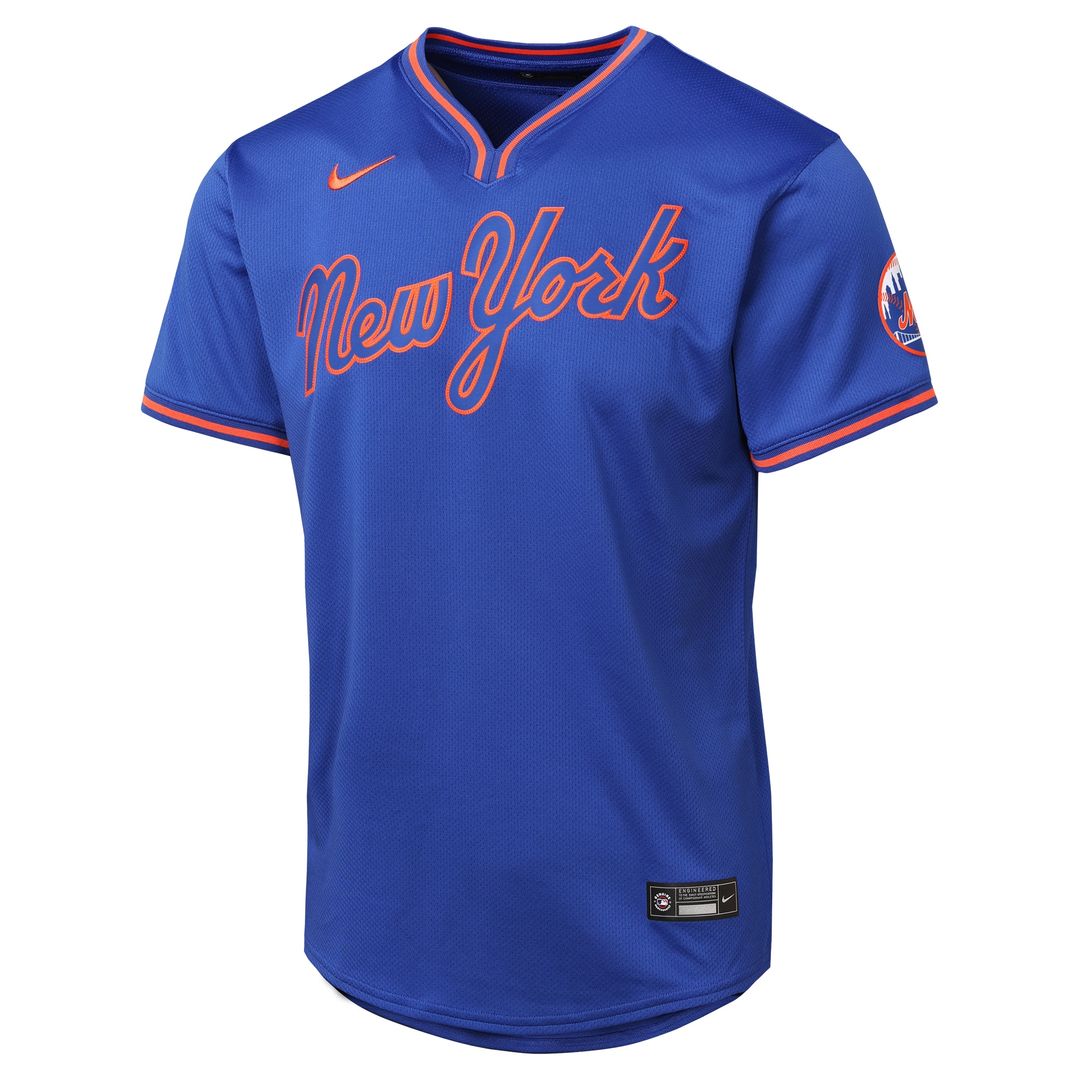 New York Mets Youth Road Limited Jersey - Gray MLB Team Jersey Baseball Fan Apparel