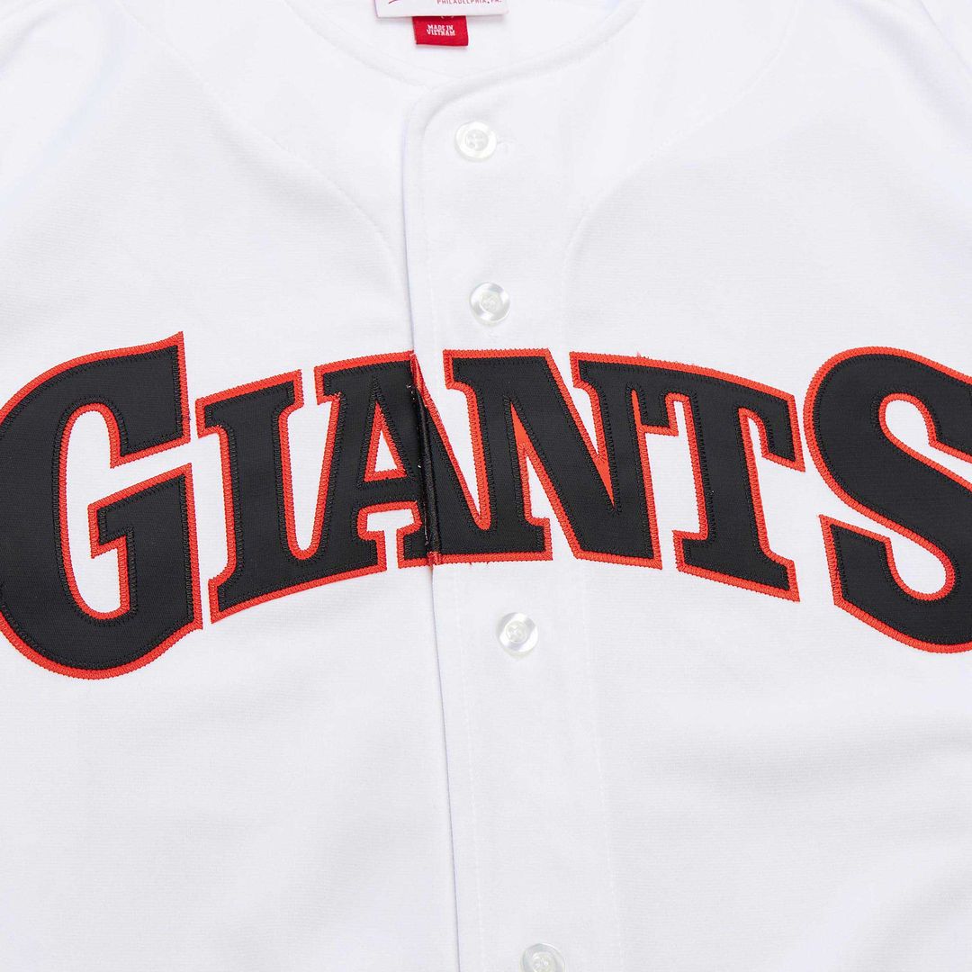 San Francisco Giants Will Clark Mitchell & Ness Cooperstown 1989 Authentic Jersey - White MLB Team Jersey Baseball Fan Apparel