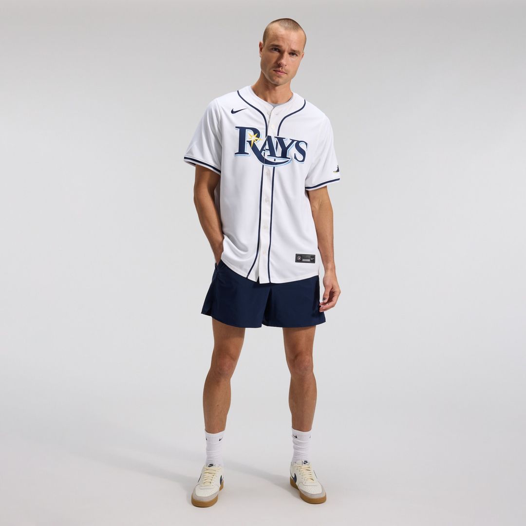 Tampa Bay Rays Yandy Diaz Nike Home Limited Player Jersey - White MLB Team Jersey Baseball Fan Apparel
