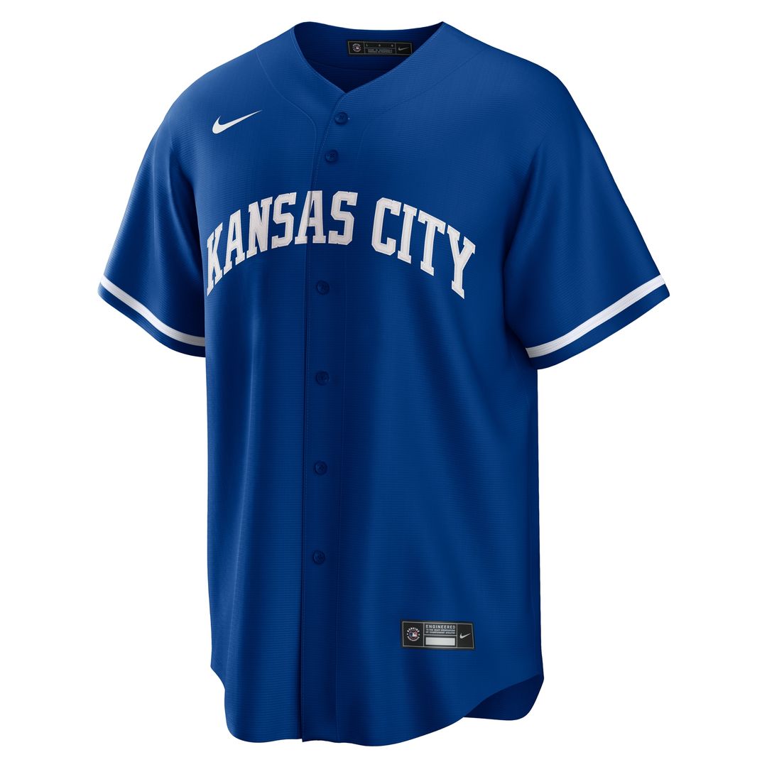 Kansas City Royals Jac Caglianone Nike Alternate Replica Jersey - Royal MLB Team Jersey Baseball Fan Apparel