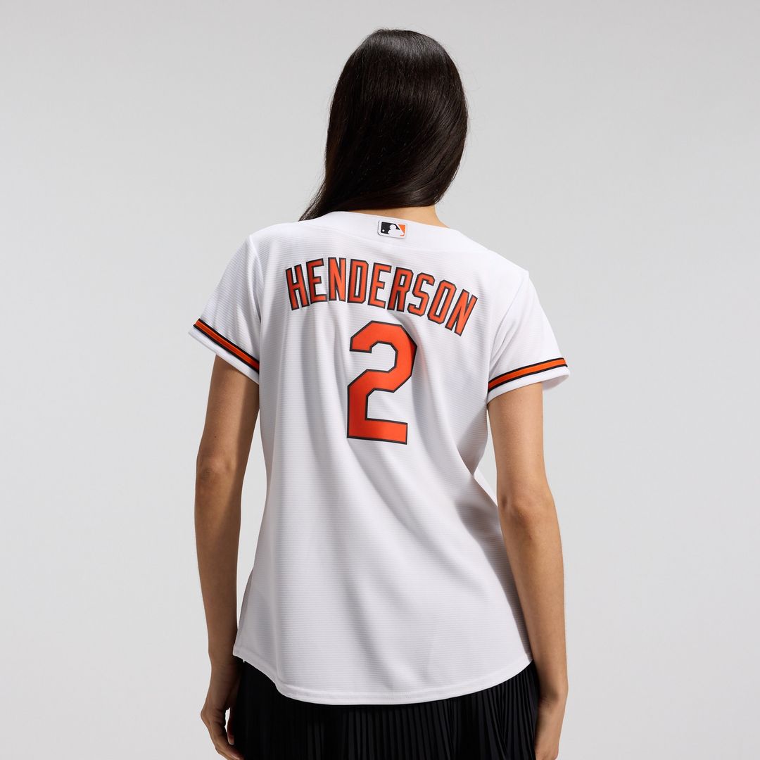 Baltimore Orioles Gunnar Henderson Nike Women's Replica Player Jersey - White MLB Team Jersey Baseball Fan Apparel