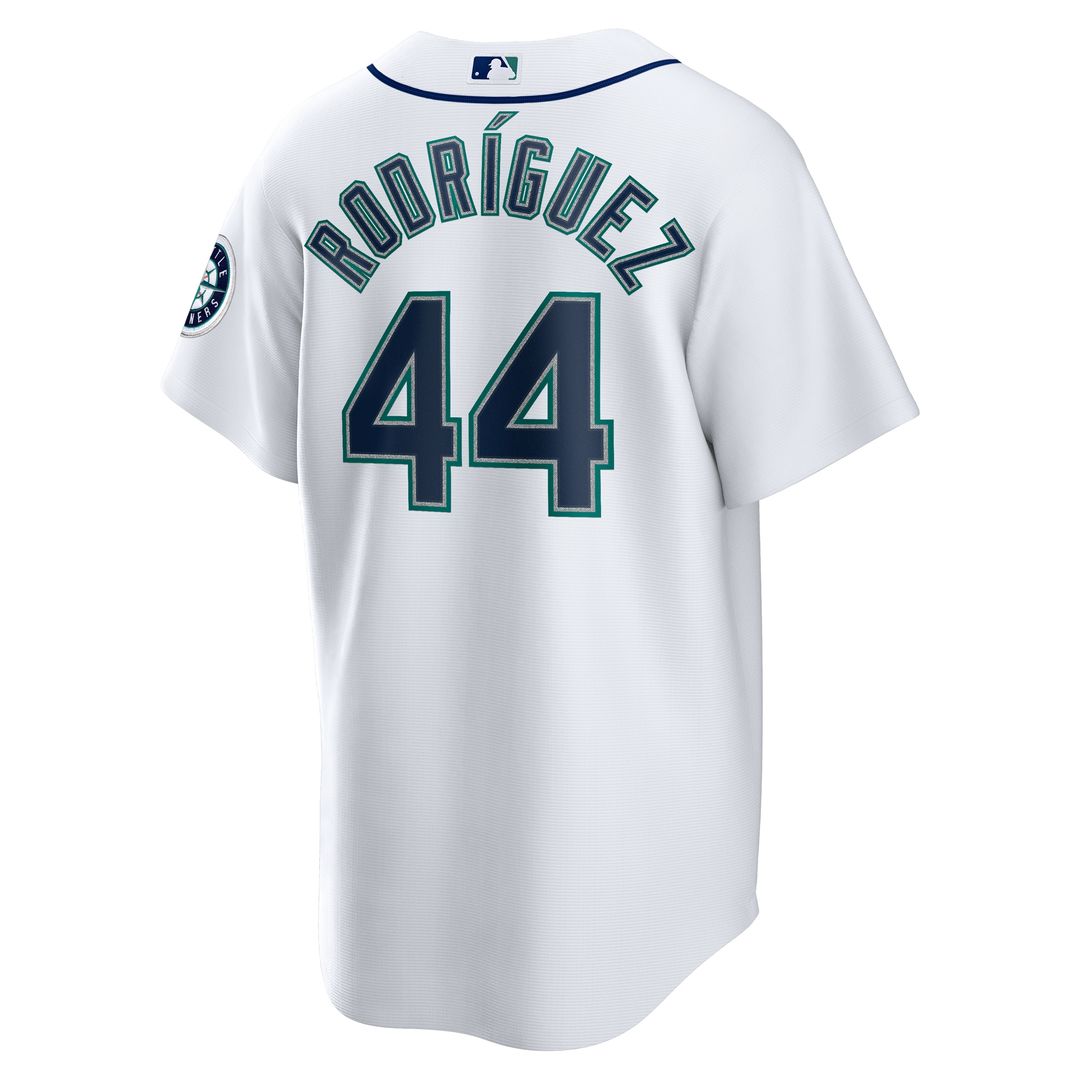 Seattle Mariners Julio Rodríguez Nike Home Replica Jersey - White MLB Team Jersey Baseball Fan Apparel