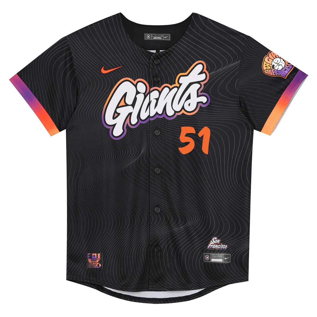 San Francisco Giants Jung Hoo Lee Nike Preschool 2025 City Connect Limited Player Jersey - Anthracite MLB Team Jersey Baseball Fan Apparel