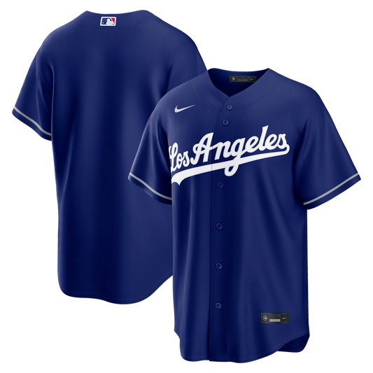 Los Angeles Dodgers Nike Alternate Replica Jersey - Royal MLB Team Jersey Baseball Fan Apparel