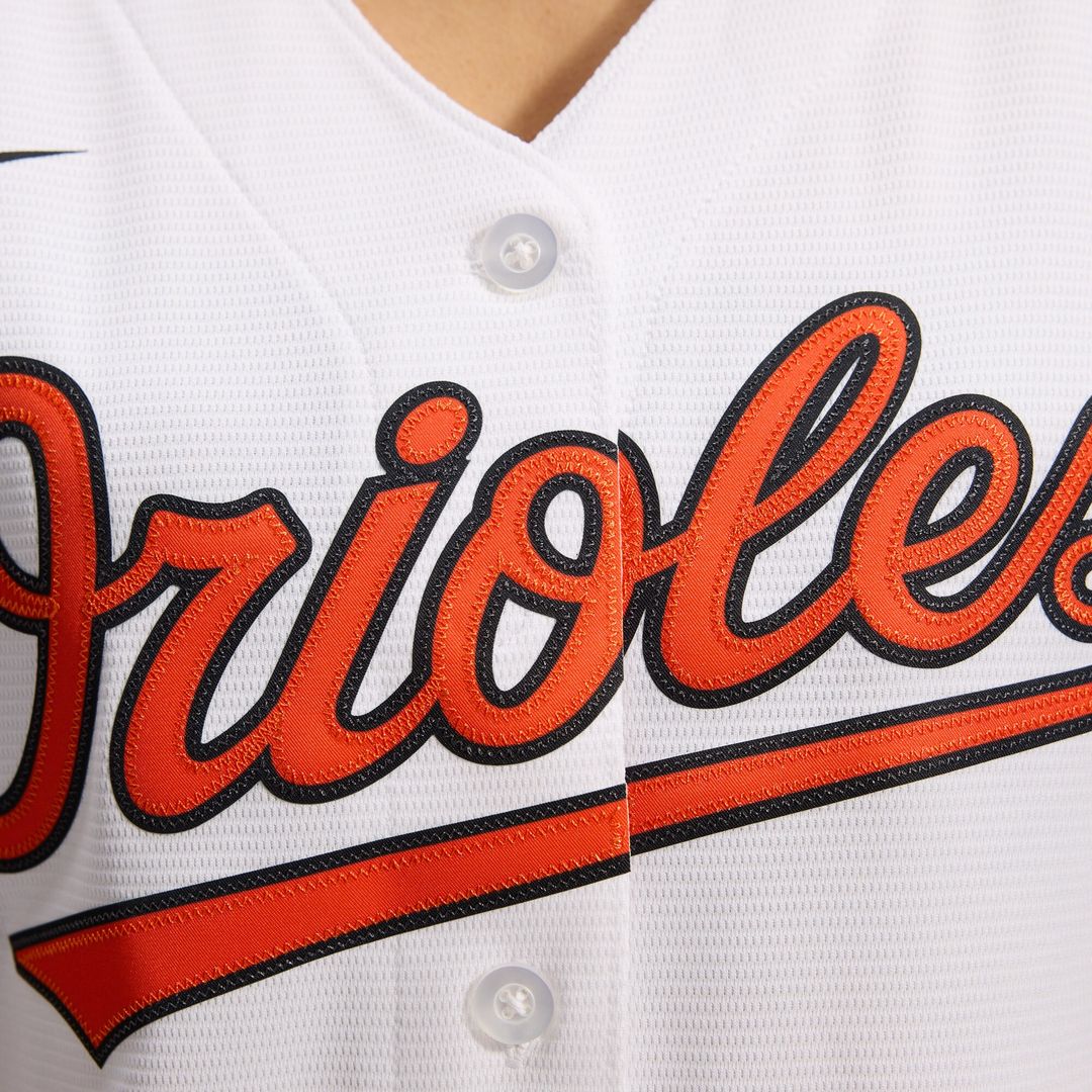 Baltimore Orioles Gunnar Henderson Nike Women's Replica Player Jersey - White MLB Team Jersey Baseball Fan Apparel