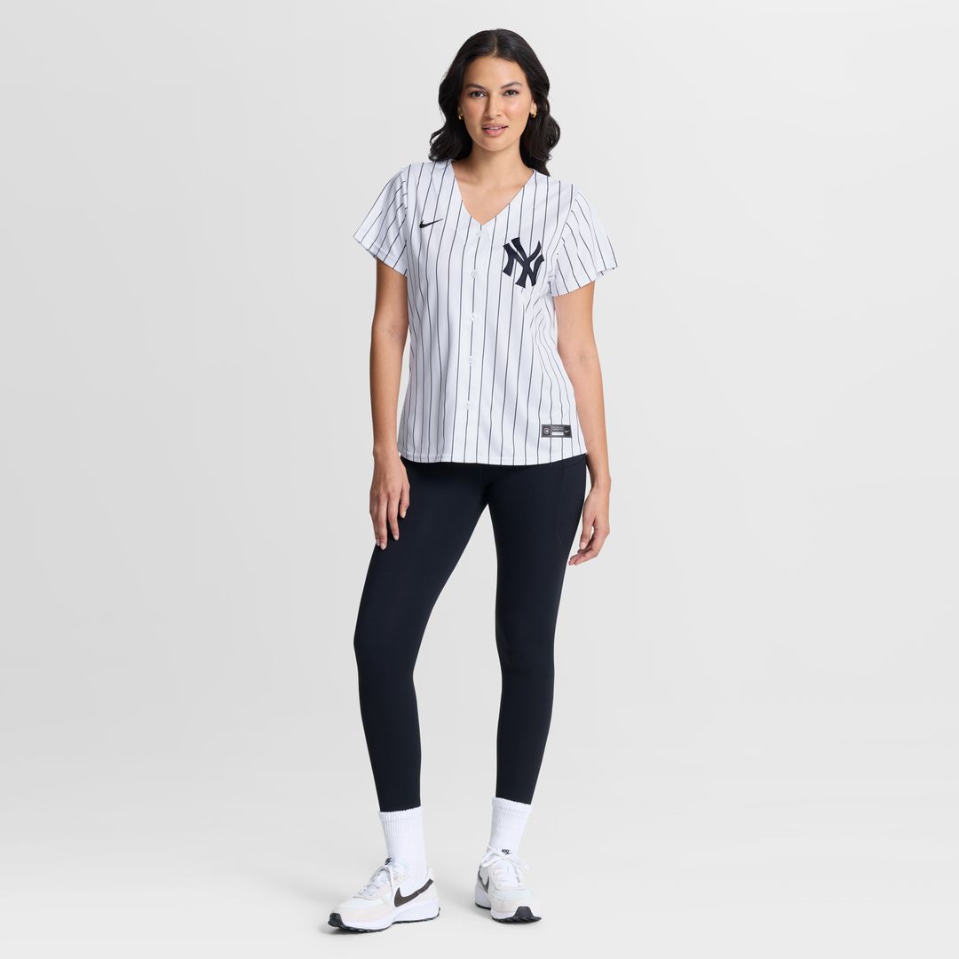 New York Yankees Aaron Judge Nike Women's Home Replica Jersey - White MLB Team Jersey Baseball Fan Apparel