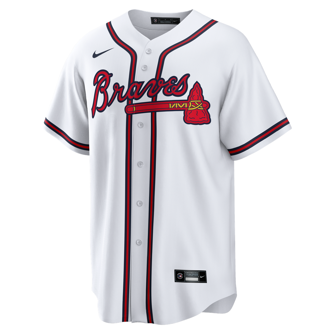 Atlanta Braves Ryan Klesko Nike Home Retired Player Replica Jersey - White MLB Team Jersey Baseball Fan Apparel