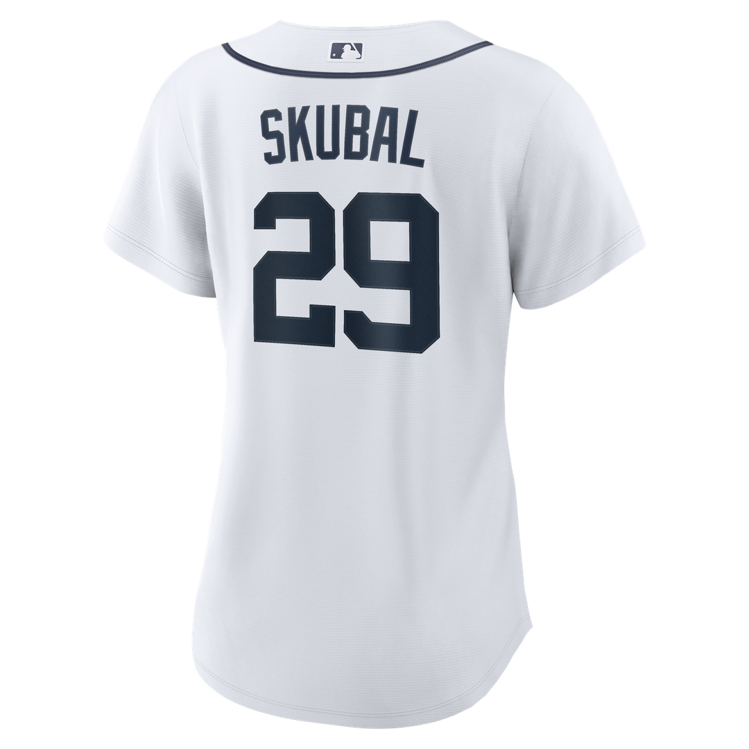 Detroit Tigers Tarik Skubal Nike Women's Home Replica Player Jersey - White MLB Team Jersey Baseball Fan Apparel