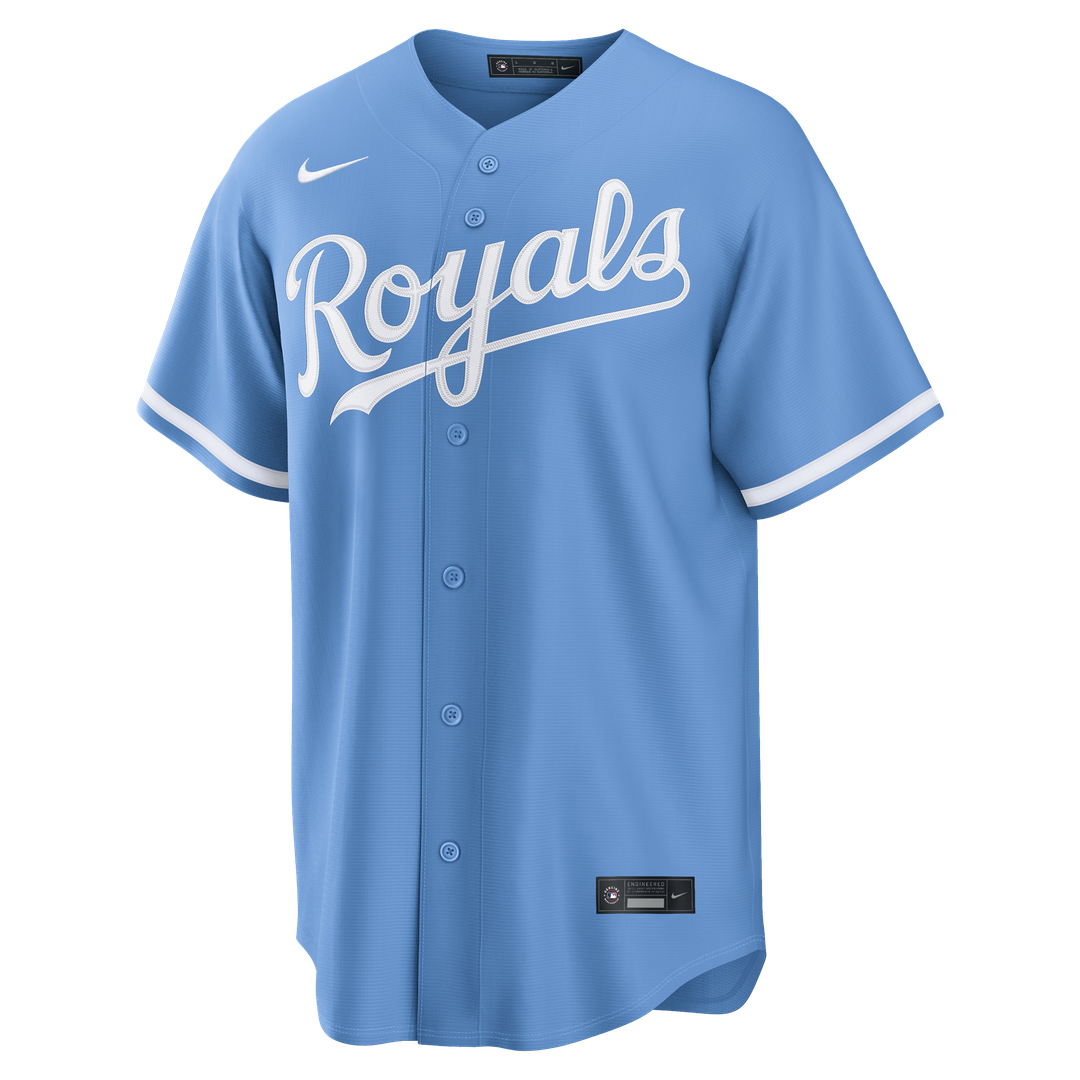 Kansas City Royals Bobby Witt Jr. Nike Alternate Replica Jersey - Royal MLB Team Jersey Baseball Fan Apparel