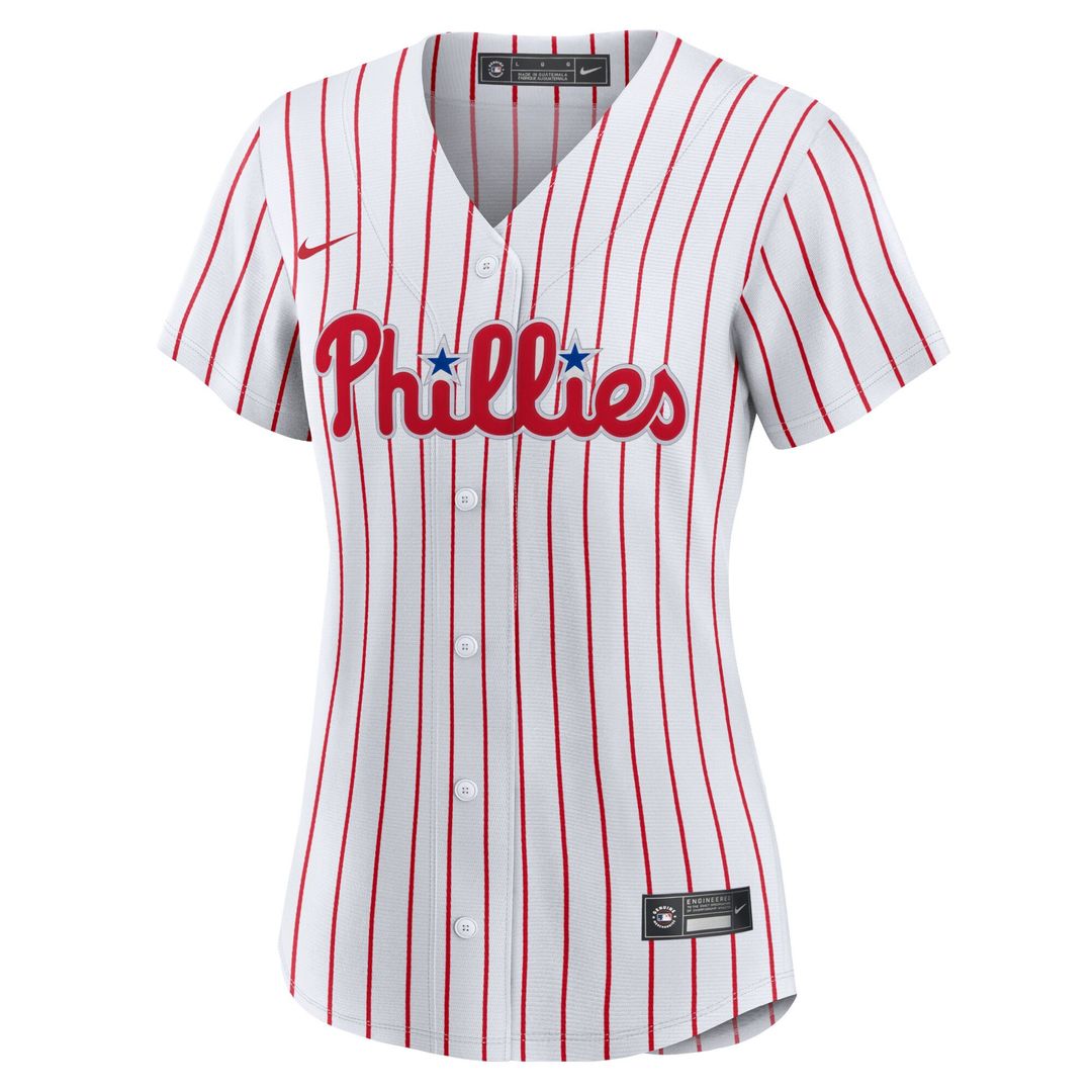 Philadelphia Phillies Bryce Harper Nike Women's Home Replica Player Jersey - White MLB Team Jersey Baseball Fan Apparel