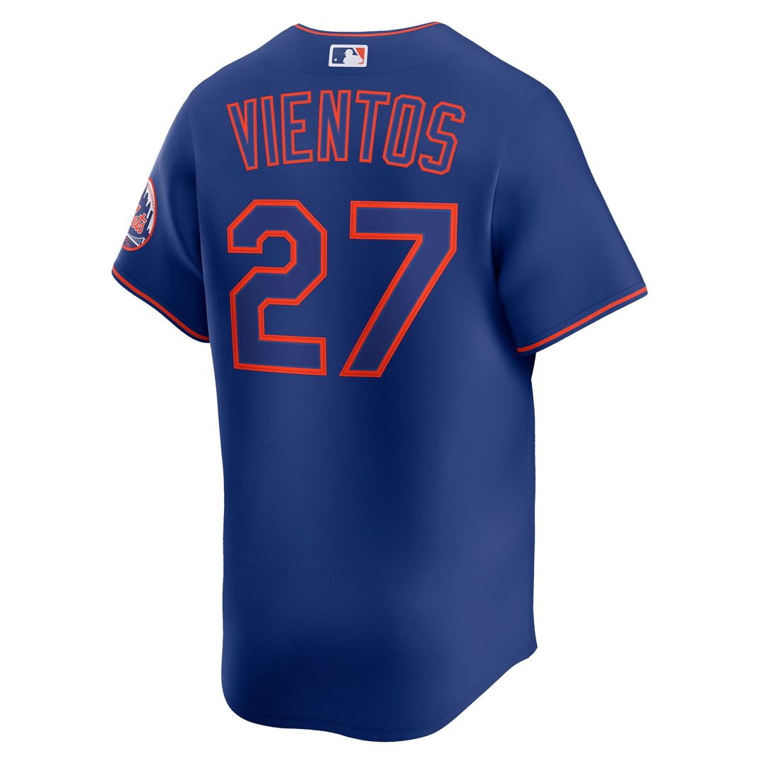 New York Mets Mark Vientos Nike All - Star Limited Jersey - Gray MLB Team Jersey Baseball Fan Apparel