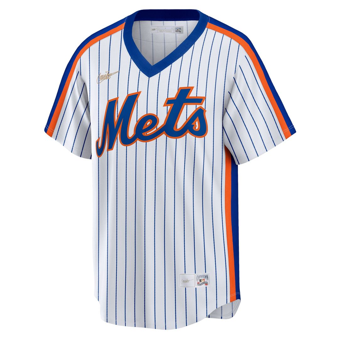 New York Mets Darryl Strawberry Nike Home Cooperstown Player Jersey - White MLB Team Jersey Baseball Fan Apparel