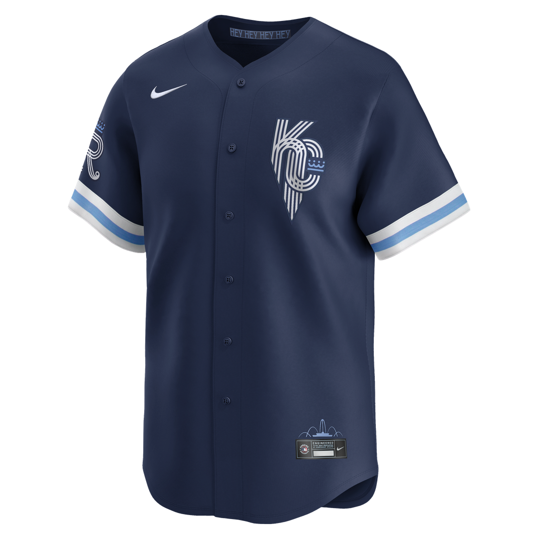 Kansas City Royals Nike City Connect Limited Jersey - Navy MLB Team Jersey Baseball Fan Apparel