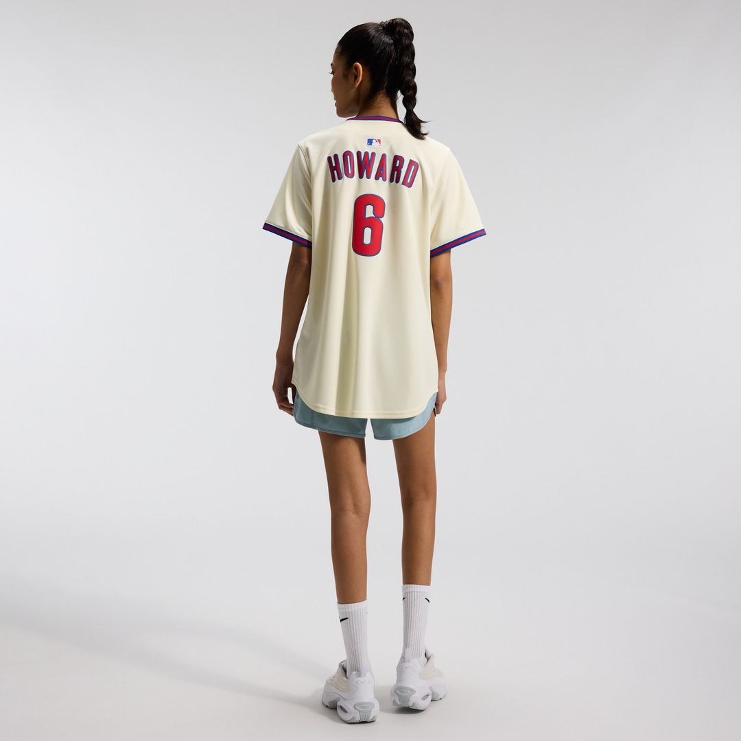 Philadelphia Phillies Ryan Howard Nike Women's Alternate 2 Limited Jersey - Cream MLB Team Jersey Baseball Fan Apparel