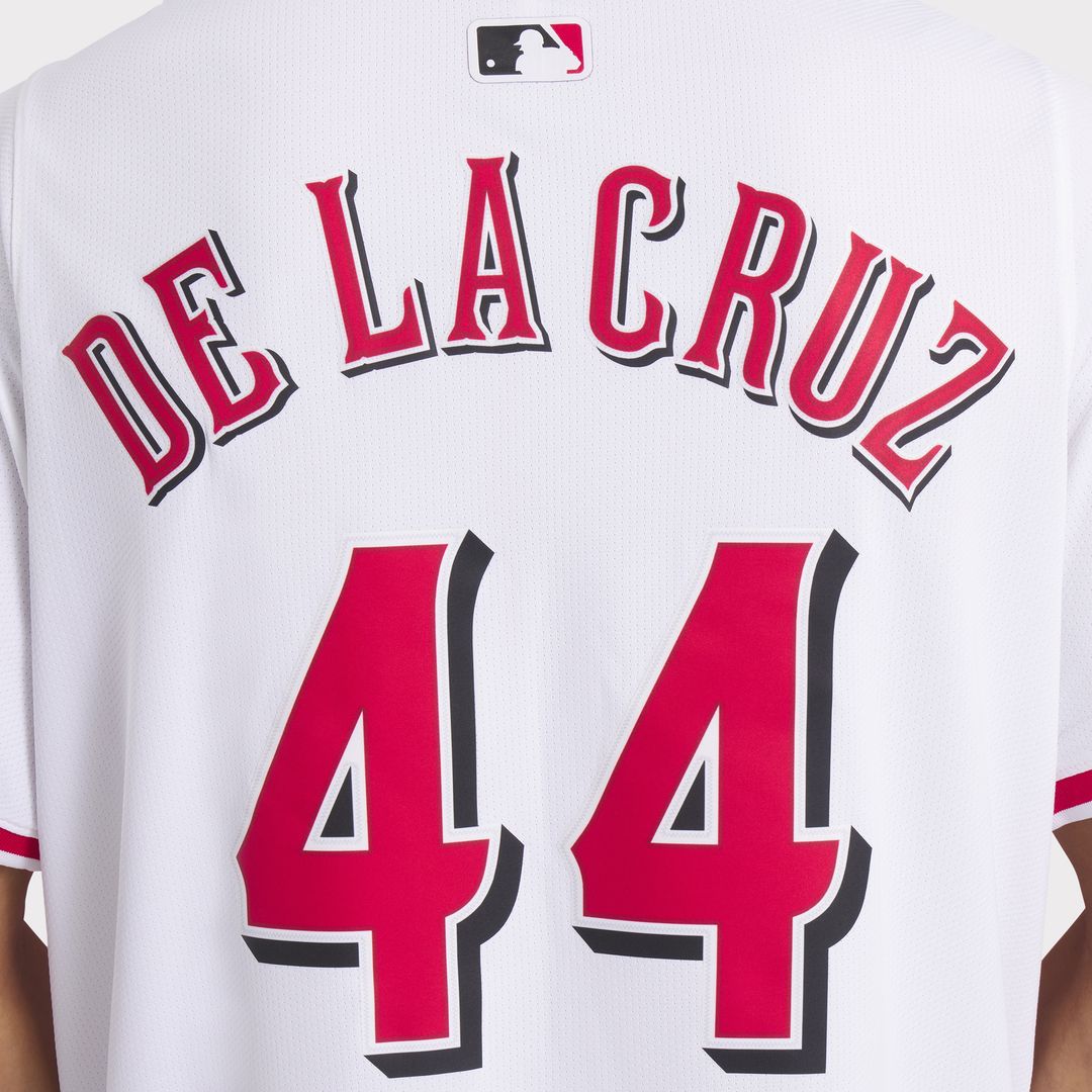 Cincinnati Reds Elly De La Cruz Nike Road Limited Player Jersey - Gray MLB Team Jersey Baseball Fan Apparel
