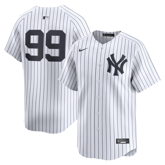 New York Yankees Aaron Judge Nike Home Limited Player Jersey - White MLB Team Jersey Baseball Fan Apparel
