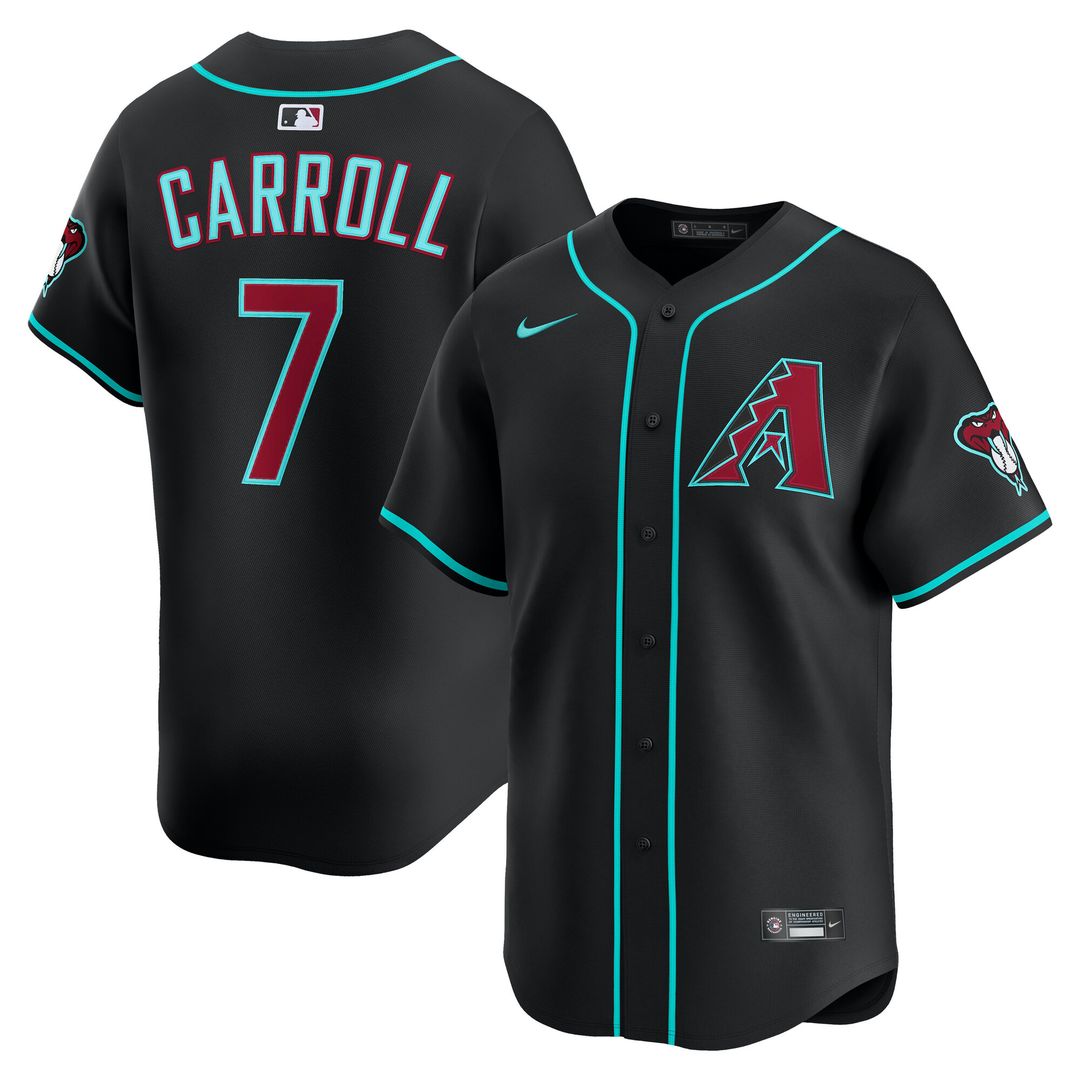 Arizona Diamondbacks Corbin Carroll Nike Alternate Limited Jersey - Red MLB Team Jersey Baseball Fan Apparel