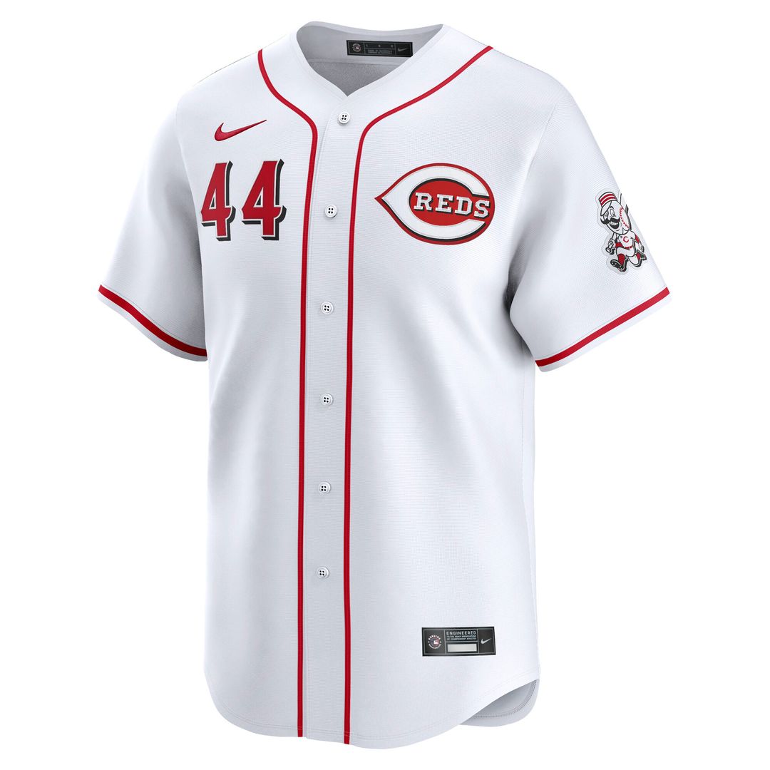 Cincinnati Reds Elly De La Cruz Nike Home Limited Player Jersey - White MLB Team Jersey Baseball Fan Apparel