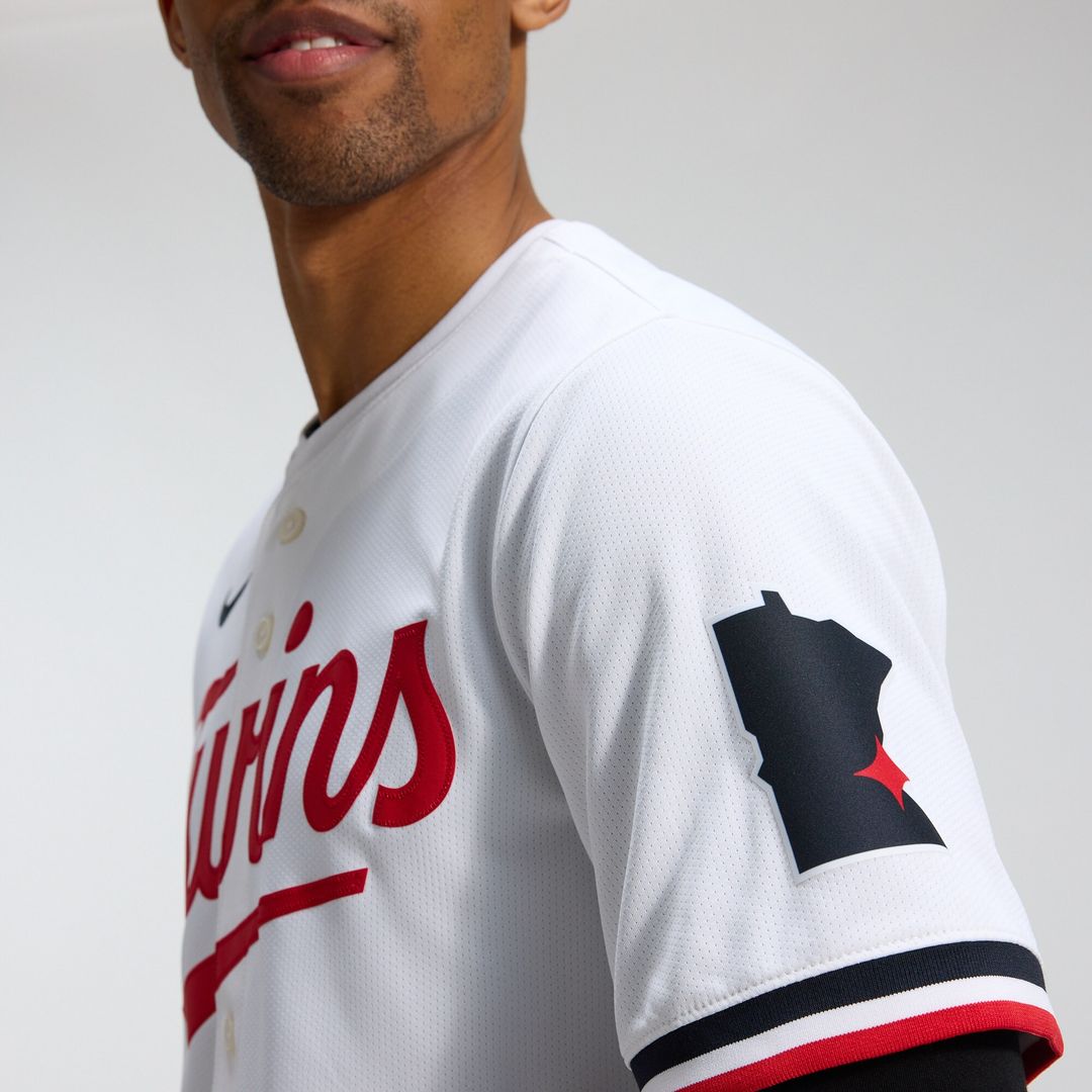 Minnesota Twins Nike Home Limited Jersey - White MLB Team Jersey Baseball Fan Apparel