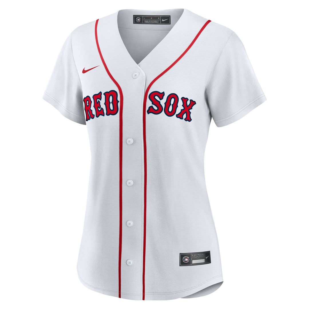 Boston Red Sox Roman Anthony Nike Women's Home Replica Jersey - White MLB Team Jersey Baseball Fan Apparel
