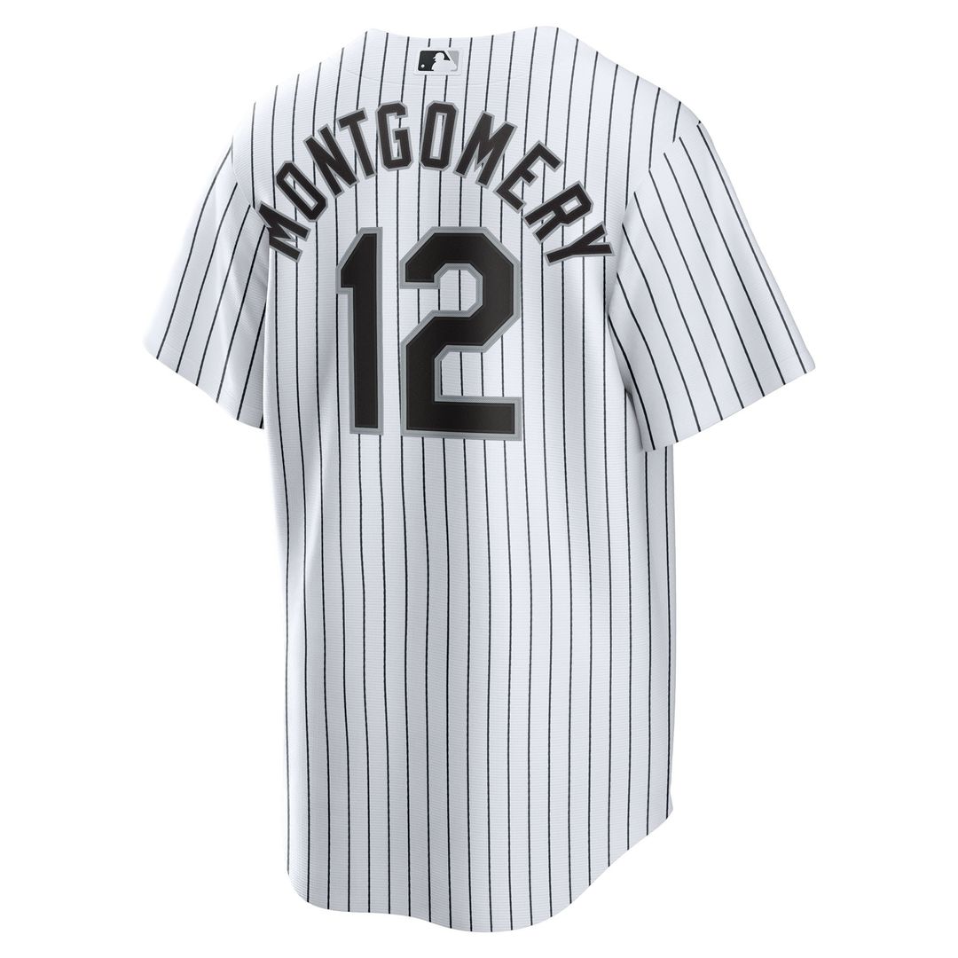 Chicago White Sox Colson Montgomery Nike Home Replica Jersey - White MLB Team Jersey Baseball Fan Apparel