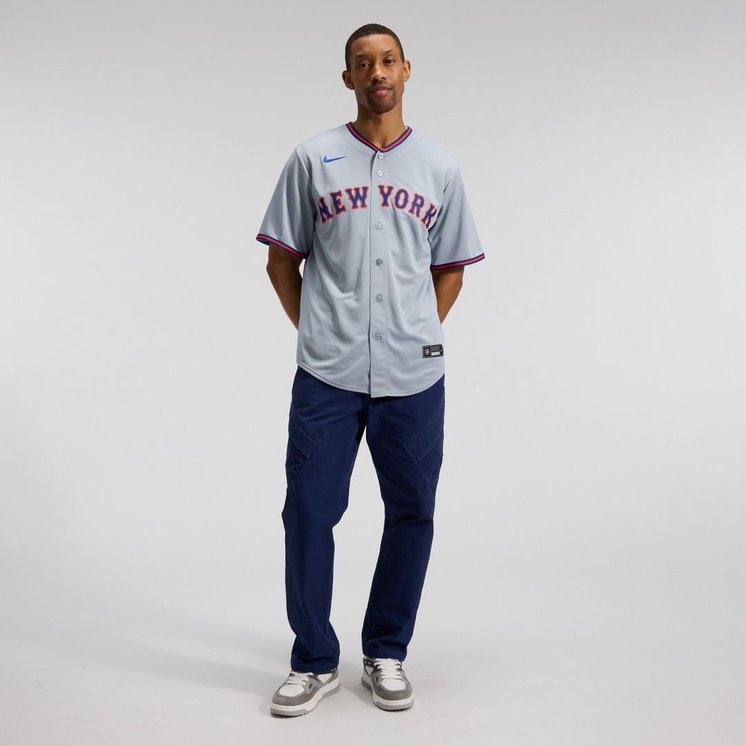 New York Mets Juan Soto Nike Road Replica Jersey - Gray MLB Team Jersey Baseball Fan Apparel