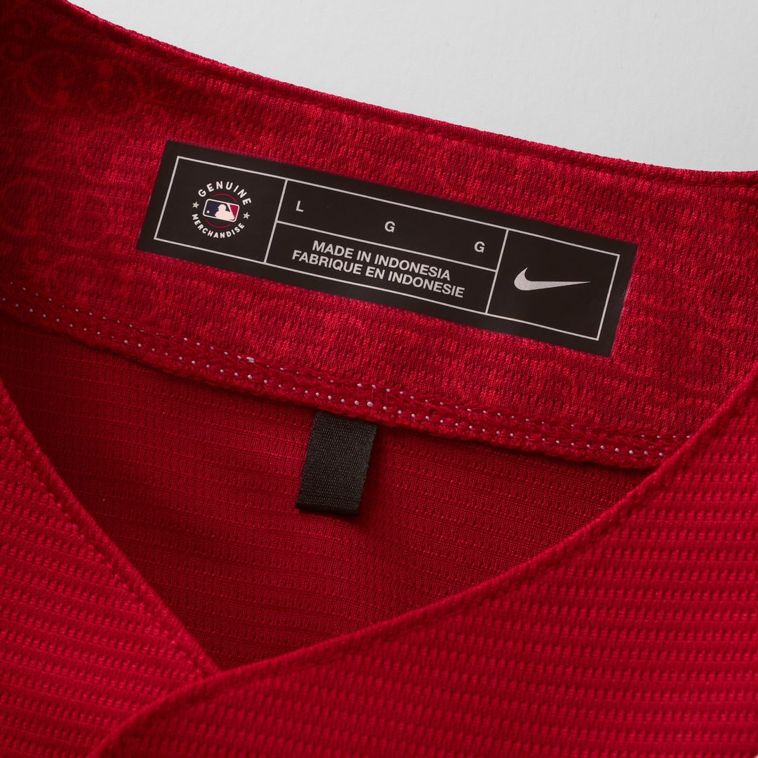 Texas Rangers Joc Pederson Nike 2026 City Connect Stadium Jersey - Red MLB Team Jersey Baseball Fan Apparel