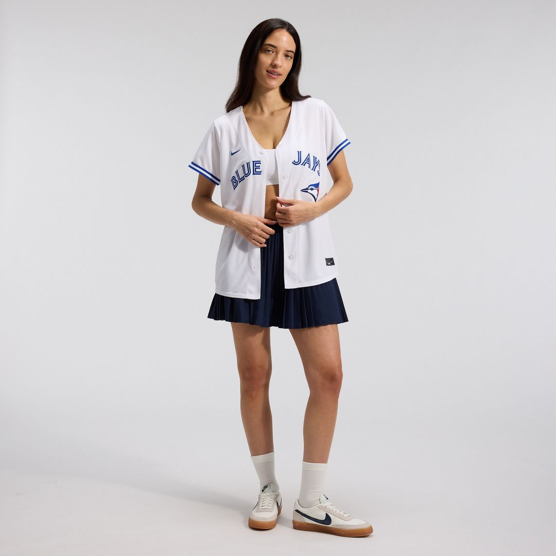 Toronto Blue Jays Vladimir Guerrero Jr. Nike Women's Home Replica Player Jersey - White MLB Team Jersey Baseball Fan Apparel