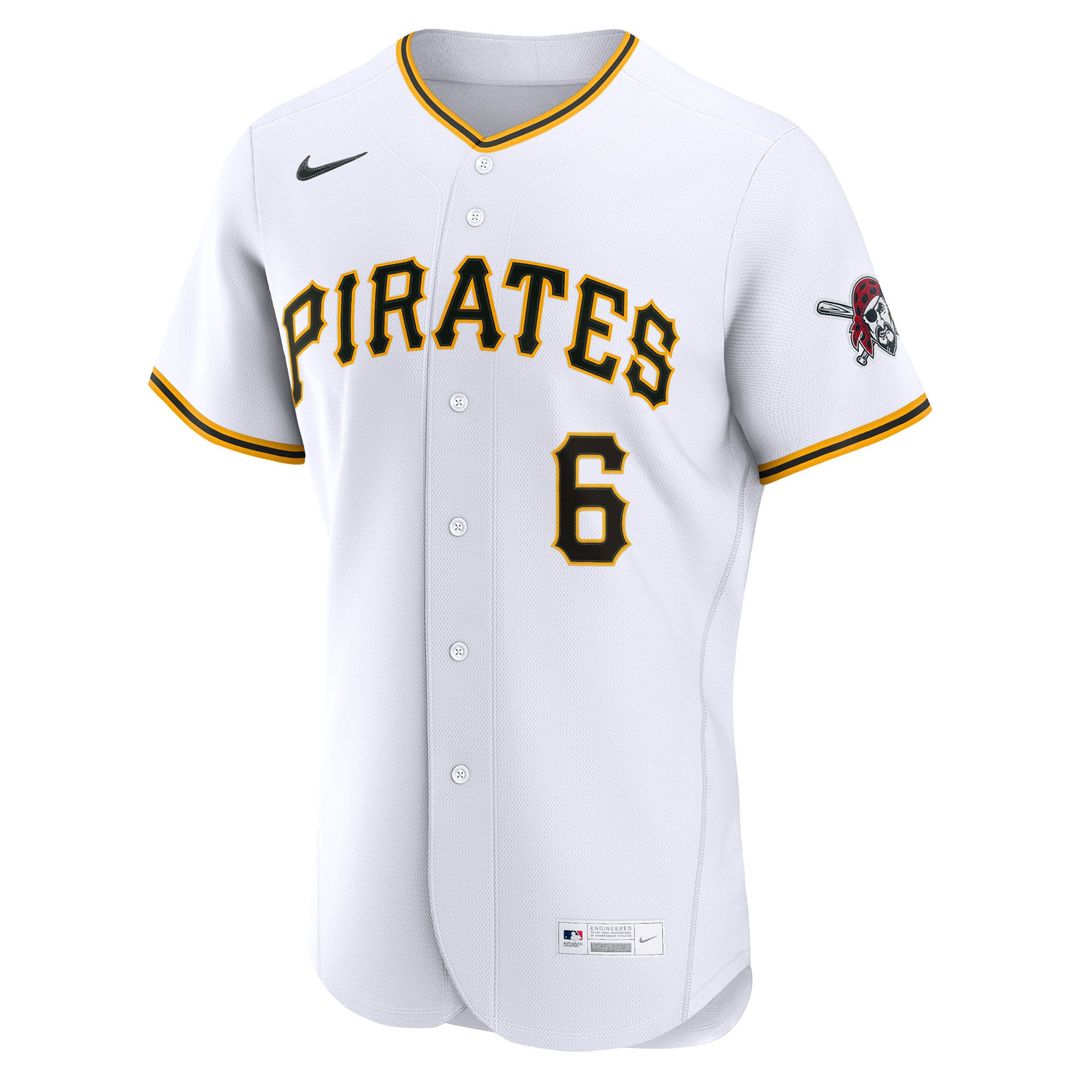 Pittsburgh Pirates Konnor Griffin Nike Home Authentic Jersey - White MLB Team Jersey Baseball Fan Apparel