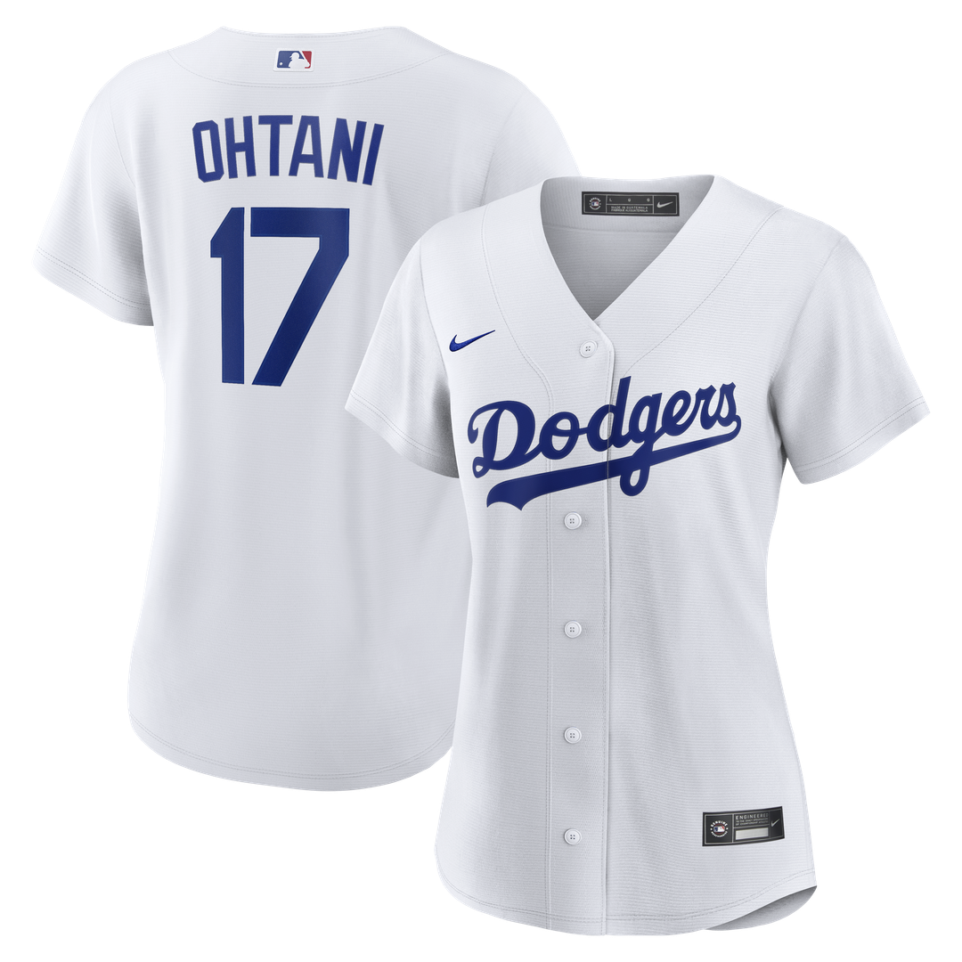 Los Angeles Dodgers Shohei Ohtani Nike Women's Home Replica Jersey - White MLB Team Jersey Baseball Fan Apparel