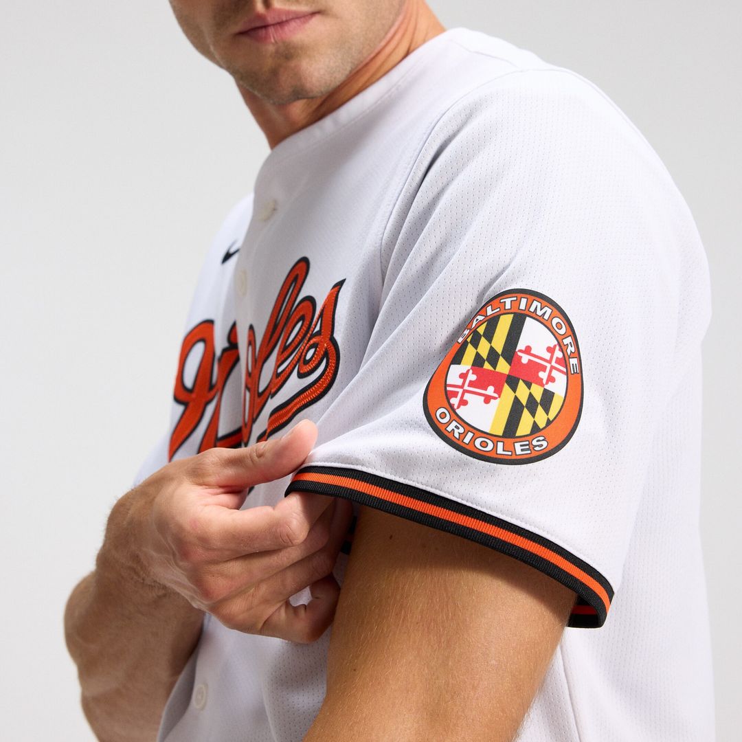 Baltimore Orioles Nike Home Limited Jersey - White MLB Team Jersey Baseball Fan Apparel