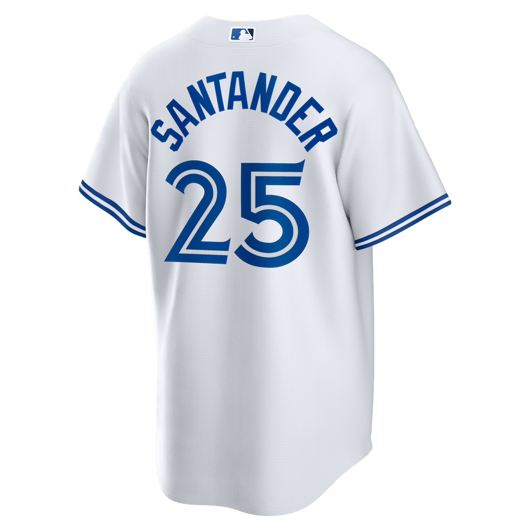 Toronto Blue Jays Anthony Santander Nike Home Replica Jersey - White MLB Team Jersey Baseball Fan Apparel