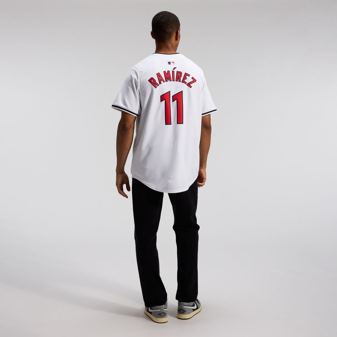 Cleveland Guardians Jose Ramirez Nike Home Limited Player Jersey - White MLB Team Jersey Baseball Fan Apparel