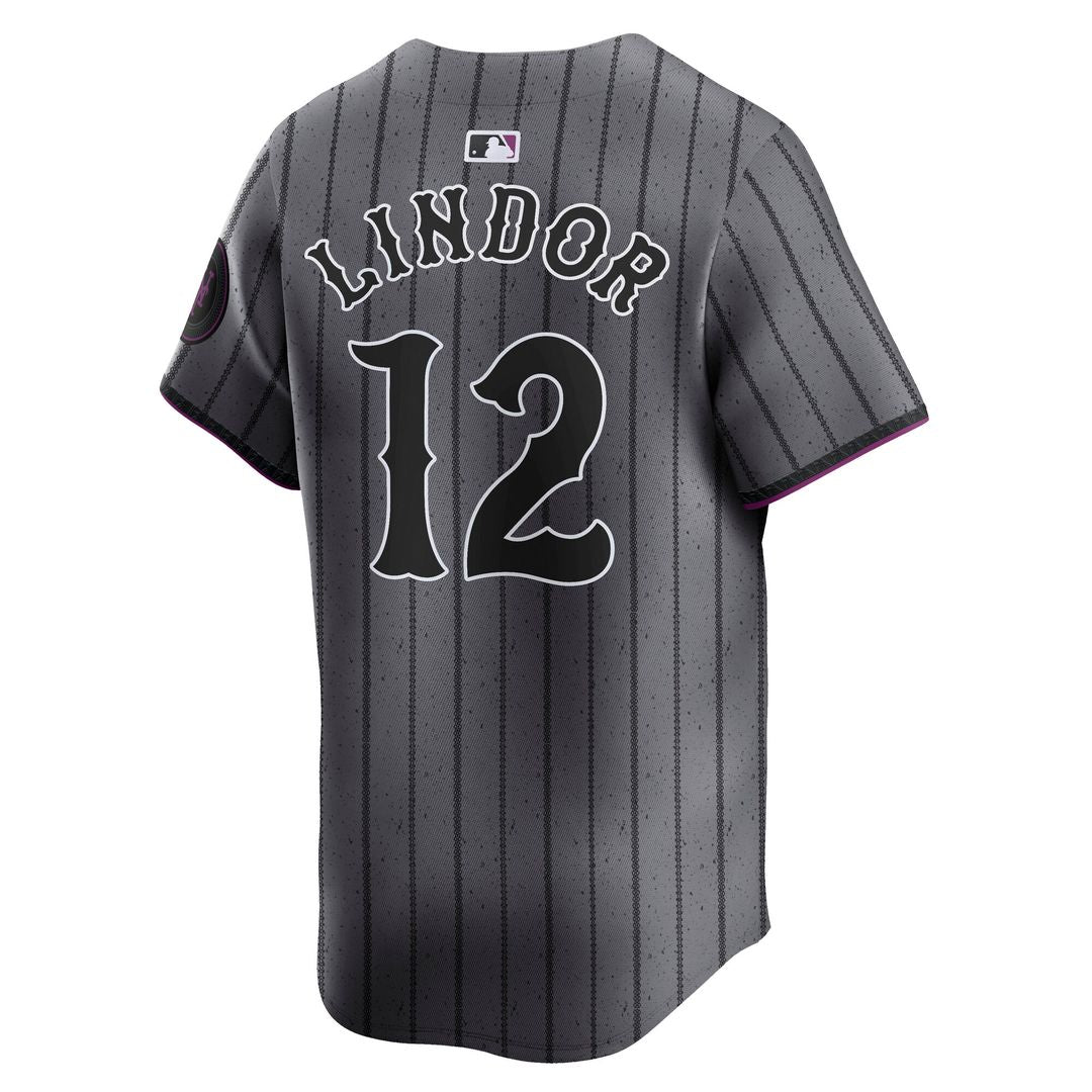 New York Mets Francisco Lindor Nike City Connect Limited Jersey - Gray MLB Team Jersey Baseball Fan Apparel