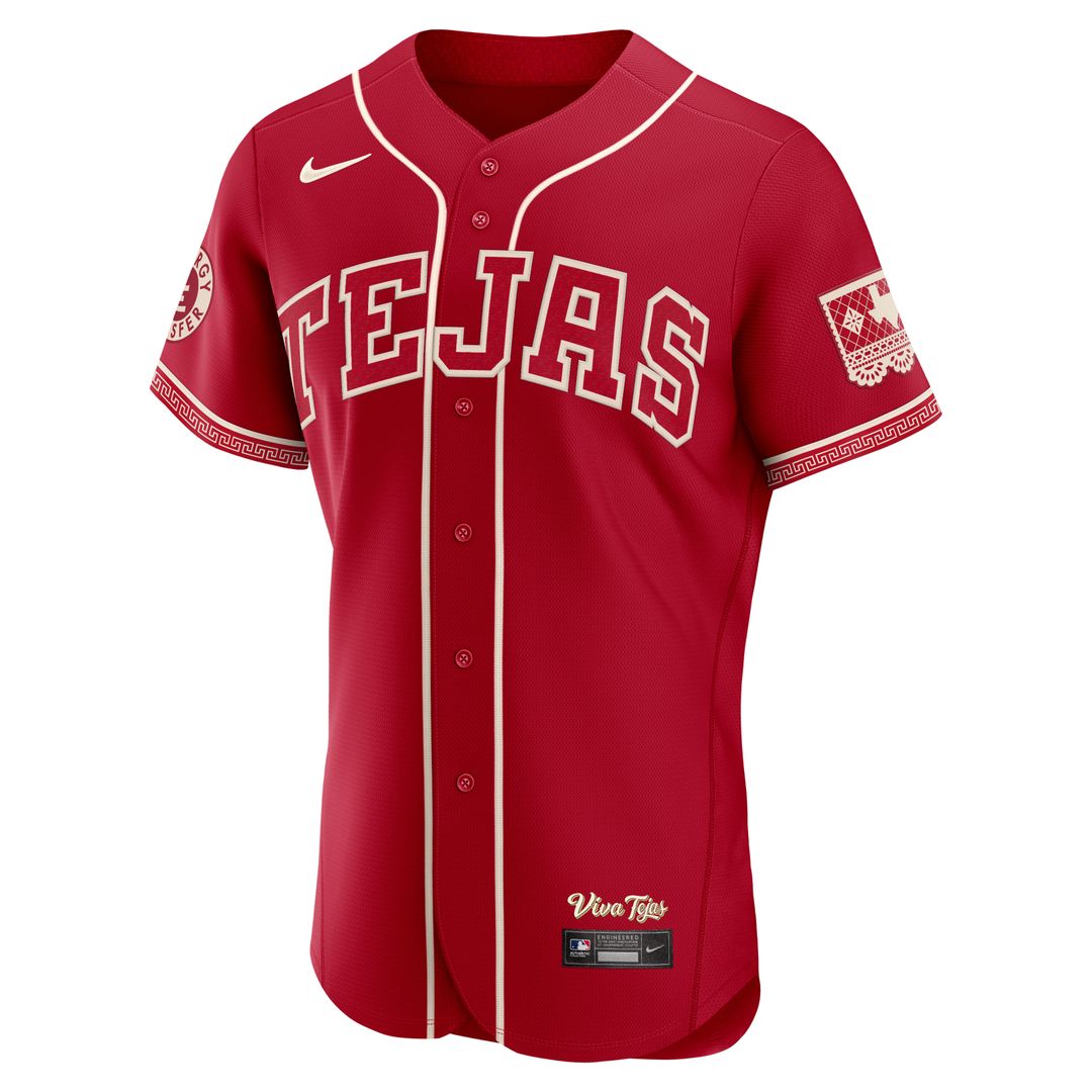 Texas Rangers Corey Seager Nike 2026 City Connect Authentic Sponsor Patch Jersey - Red MLB Team Jersey Baseball Fan Apparel