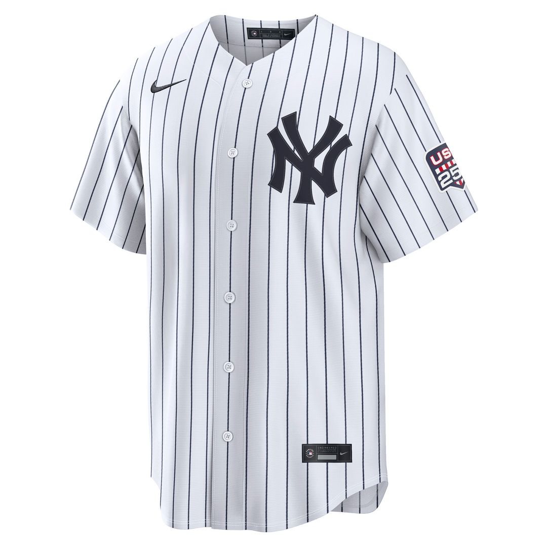 New York Yankees Aaron Judge Nike USA 250 Fourth of July Home Stadium Jersey - White MLB Team Jersey Baseball Fan Apparel