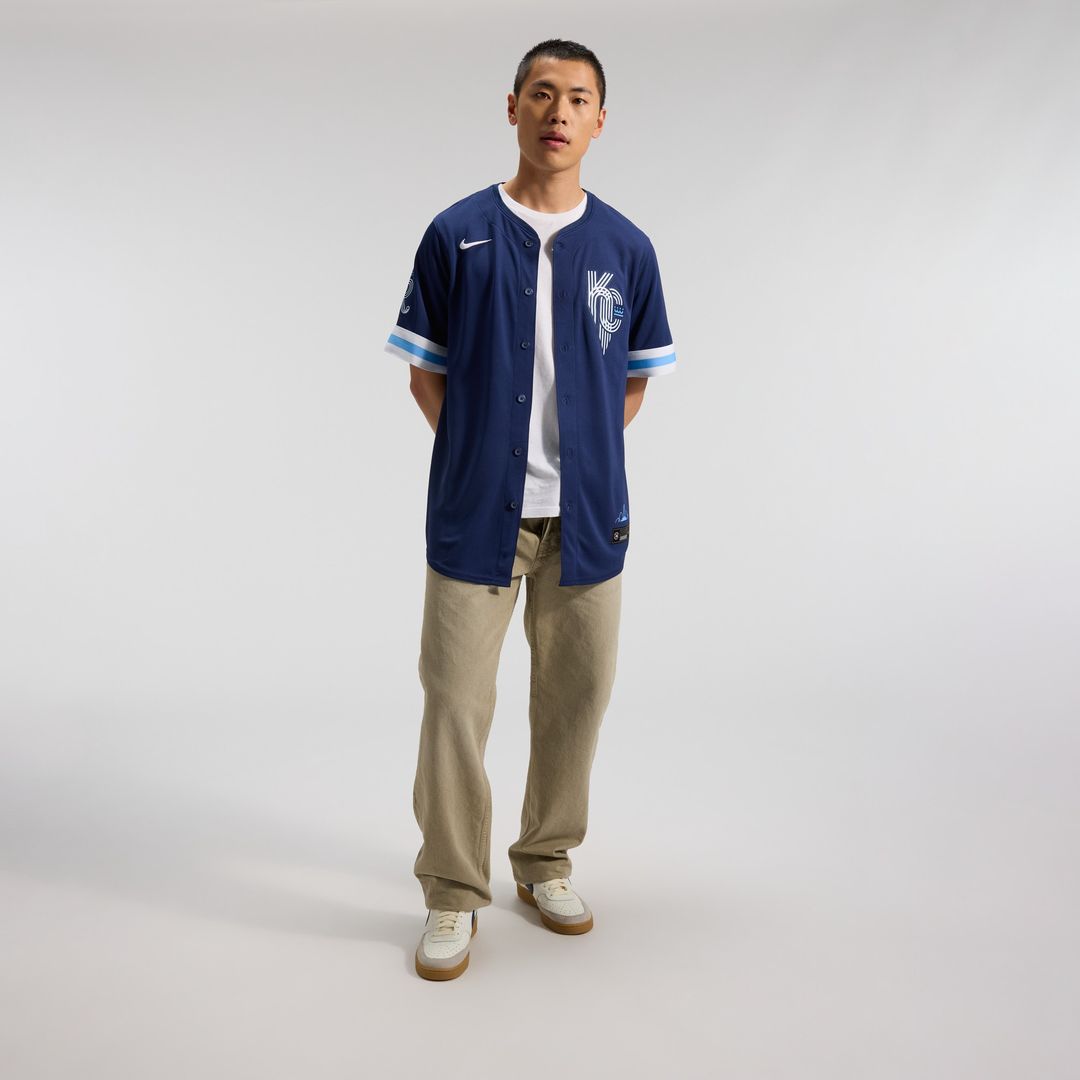 Kansas City Royals Nike City Connect Limited Jersey - Navy MLB Team Jersey Baseball Fan Apparel