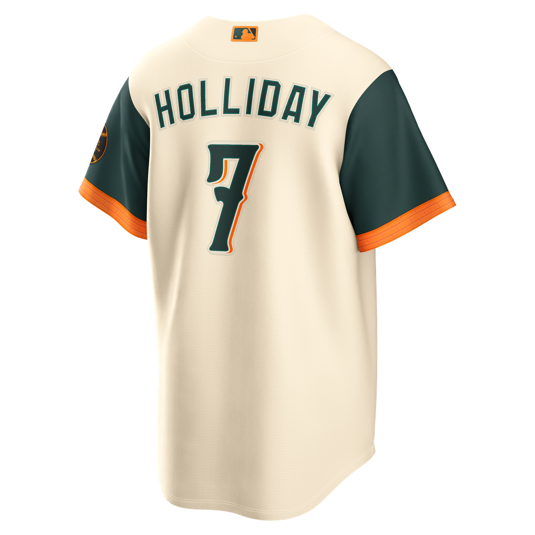 Baltimore Orioles Jackson Holliday Nike 2026 City Connect Stadium Jersey - Cream MLB Team Jersey Baseball Fan Apparel