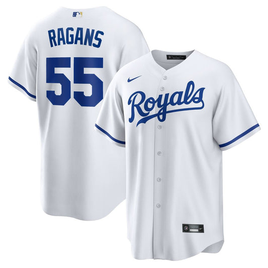 Kansas City Royals Cole Ragans Nike Home Replica Jersey - White MLB Team Jersey Baseball Fan Apparel