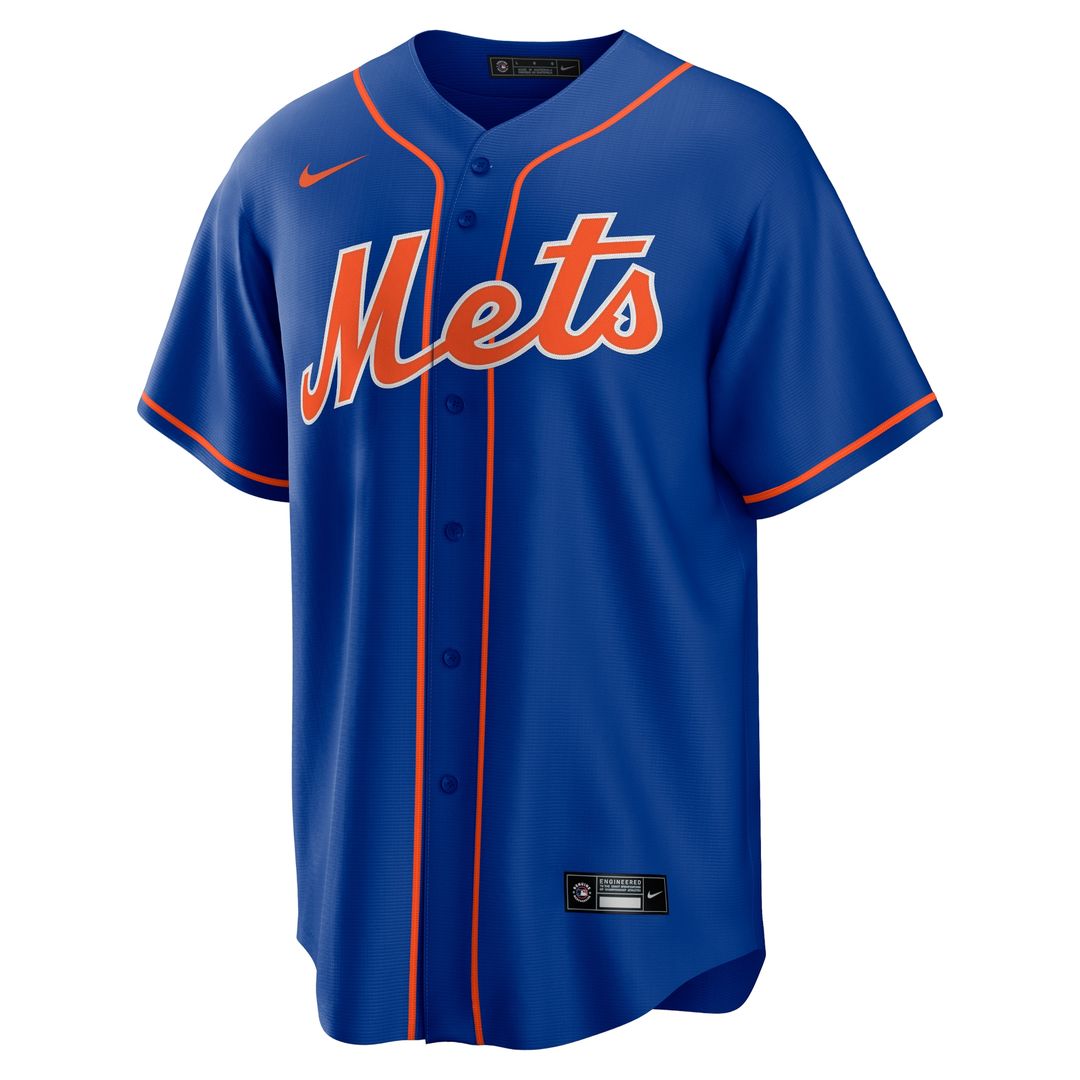 New York Mets Nike Alternate Replica Team Jersey - Royal MLB Team Jersey Baseball Fan Apparel