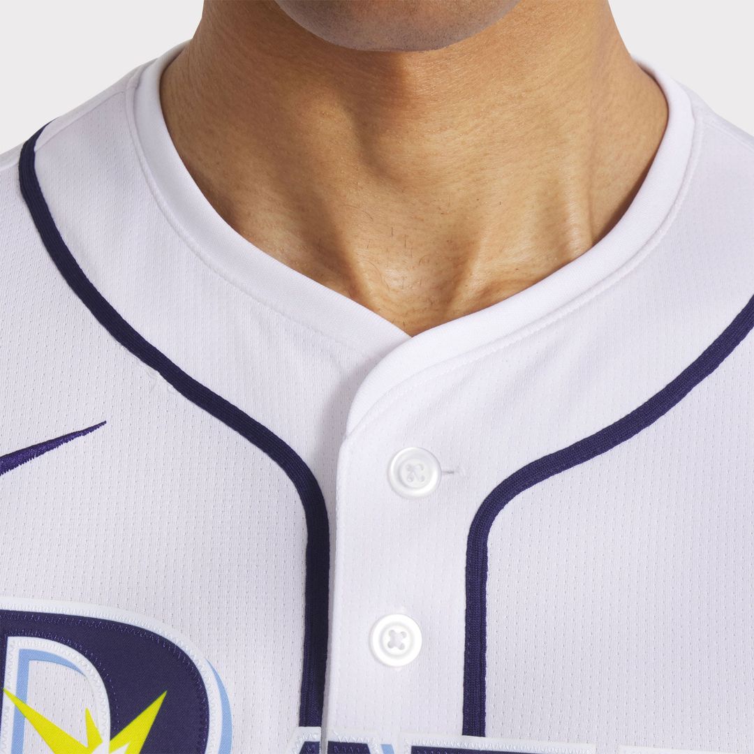 Tampa Bay Rays Nike Home Limited Jersey - White MLB Team Jersey Baseball Fan Apparel