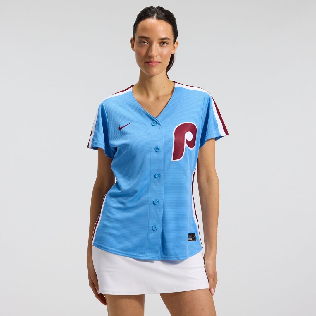 Philadelphia Phillies Ryan Howard Nike Women's Replica Jersey - Light Blue MLB Team Jersey Baseball Fan Apparel