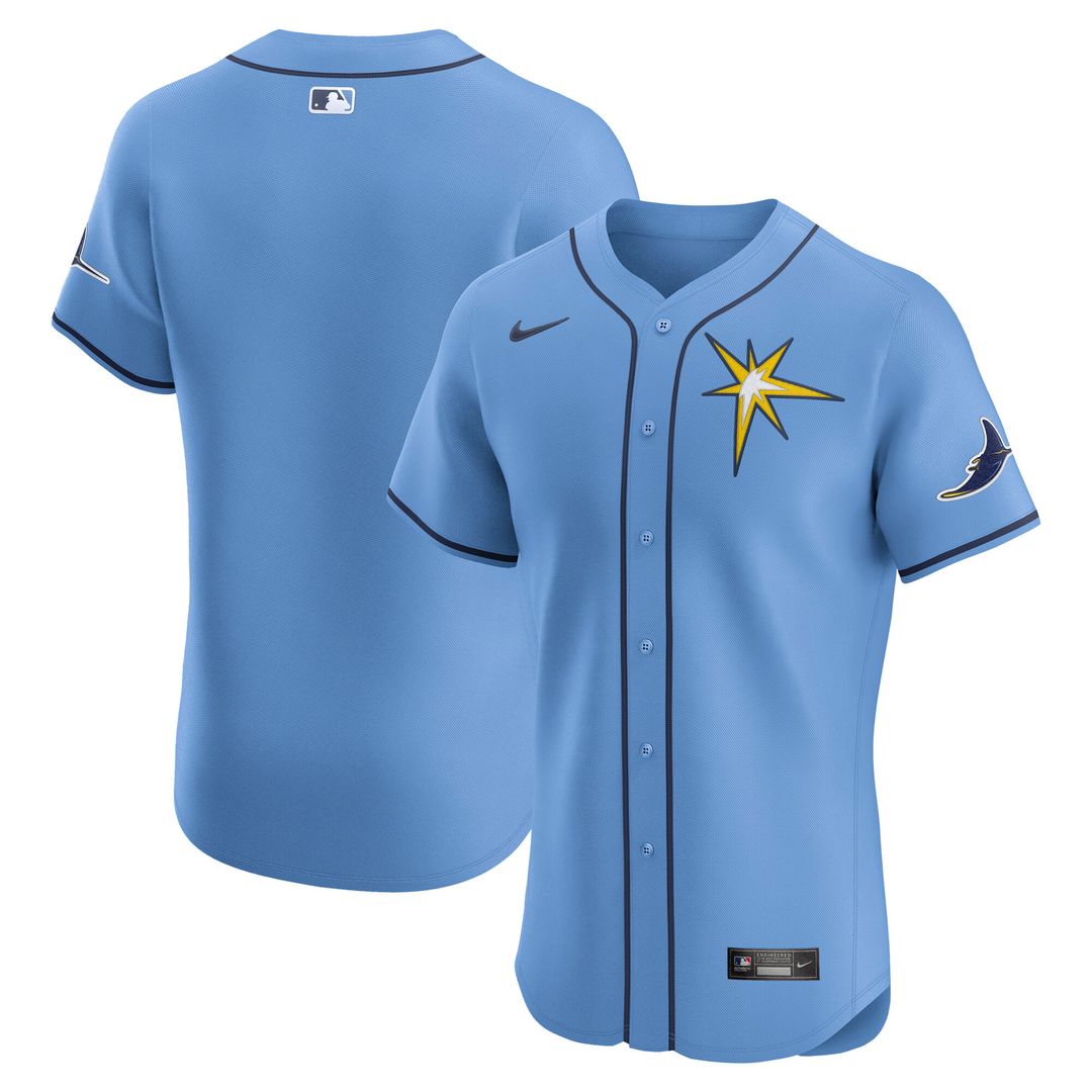 Tampa Bay Rays Nike Home Elite Jersey - White MLB Team Jersey Baseball Fan Apparel