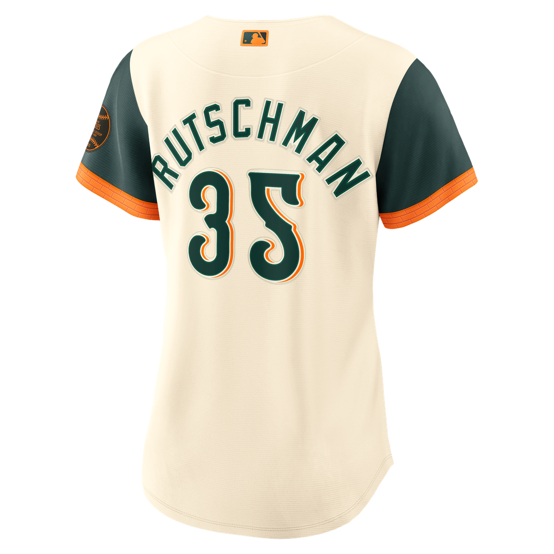 Baltimore Orioles Adley Rutschman Nike Women's 2026 City Connect Stadium Jersey - Cream MLB Team Jersey Baseball Fan Apparel